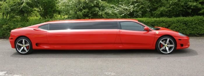 ferrari limousine