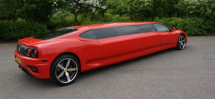 ferrari limousine