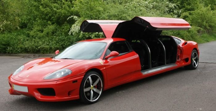 ferrari limousine