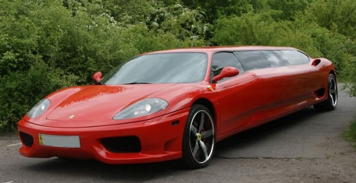 ferrari limousine