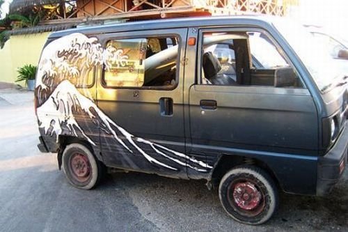 artistic van