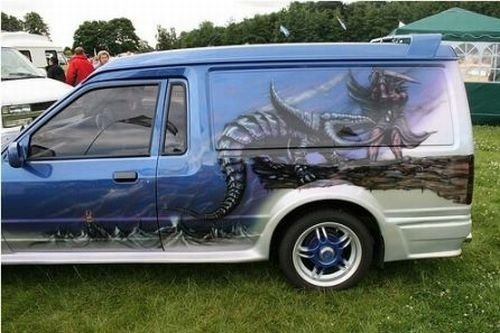 artistic van