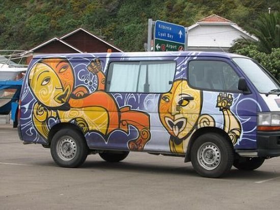 artistic van