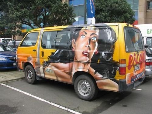 artistic van