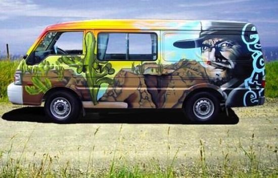 artistic van