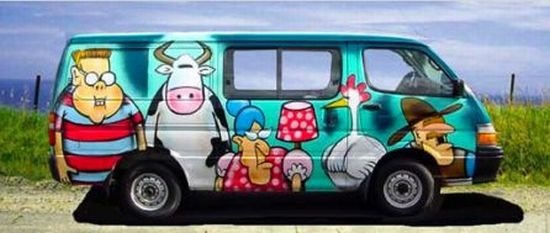 artistic van