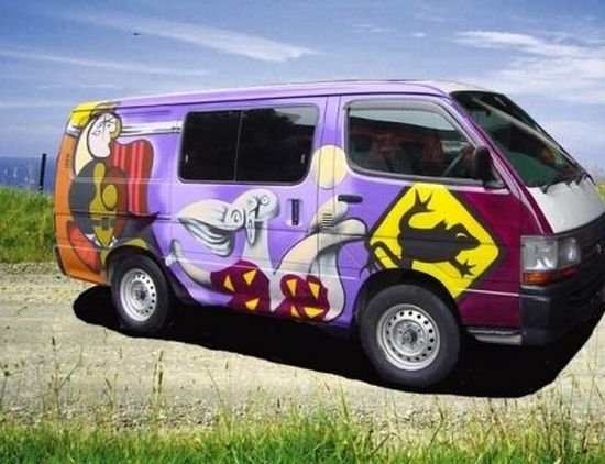 artistic van