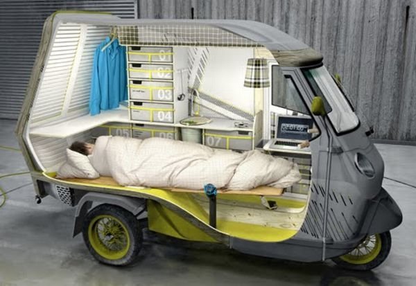 Bufalino camper by Cornelius Comanns