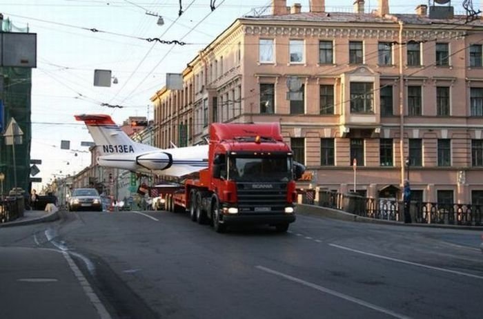 transporting oversized load