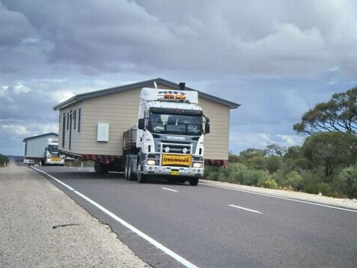 transporting oversized load