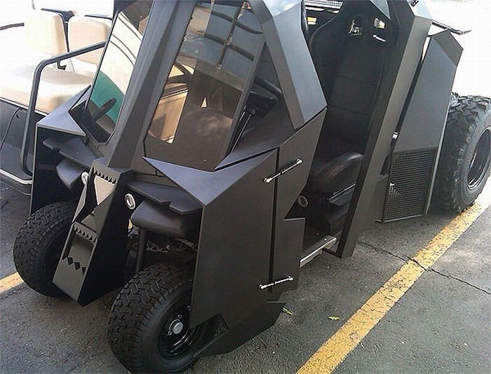 pimped out golf cart