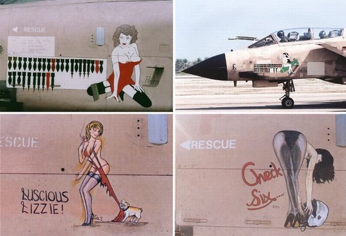 aircraft graffiti