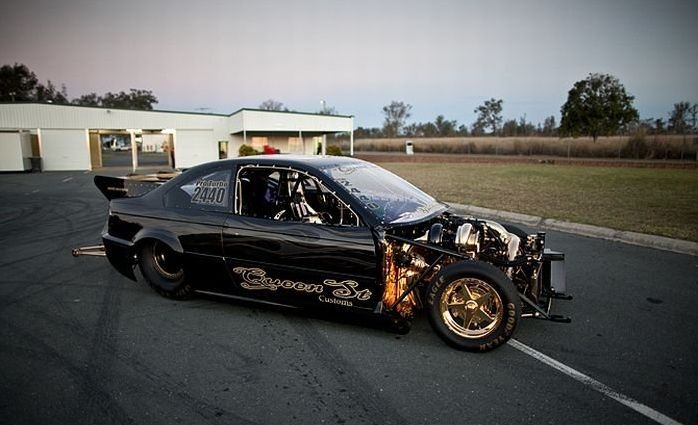 BMW M3 powered by a Mazda four rotor engine