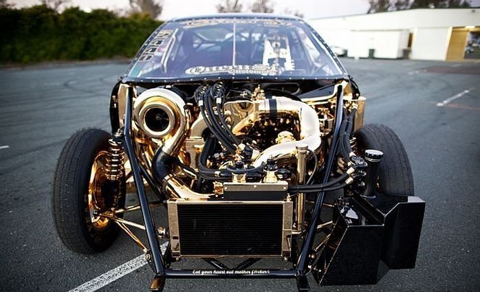 BMW M3 powered by a Mazda four rotor engine