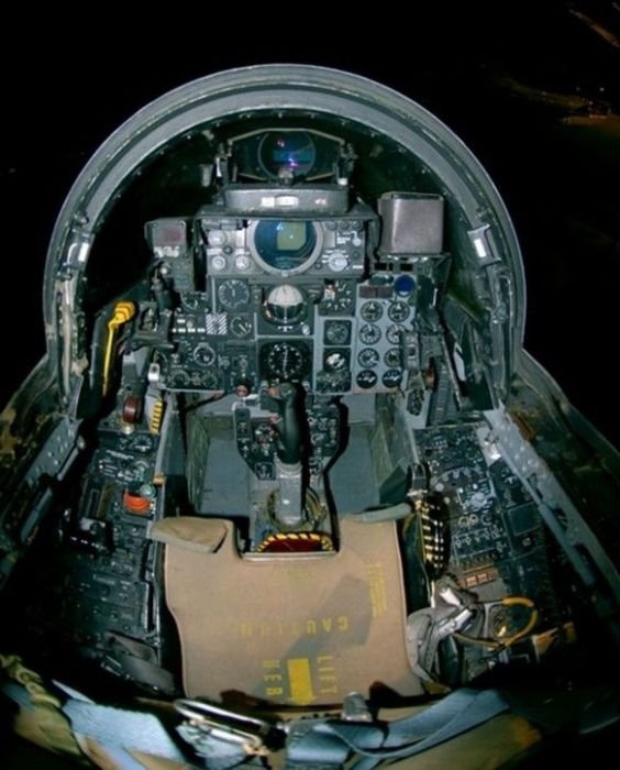 fighter jet cockpit