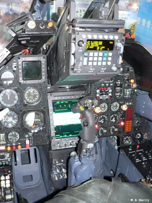 fighter jet cockpit