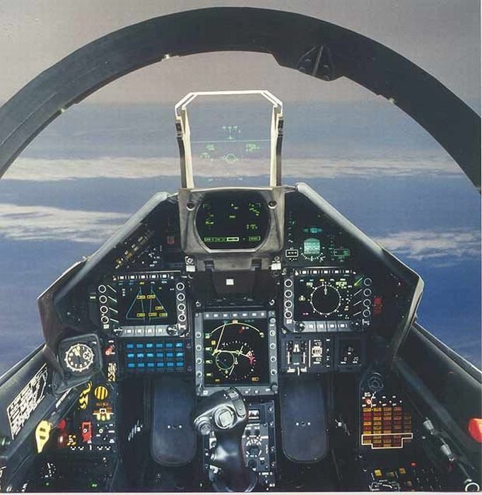 fighter jet cockpit