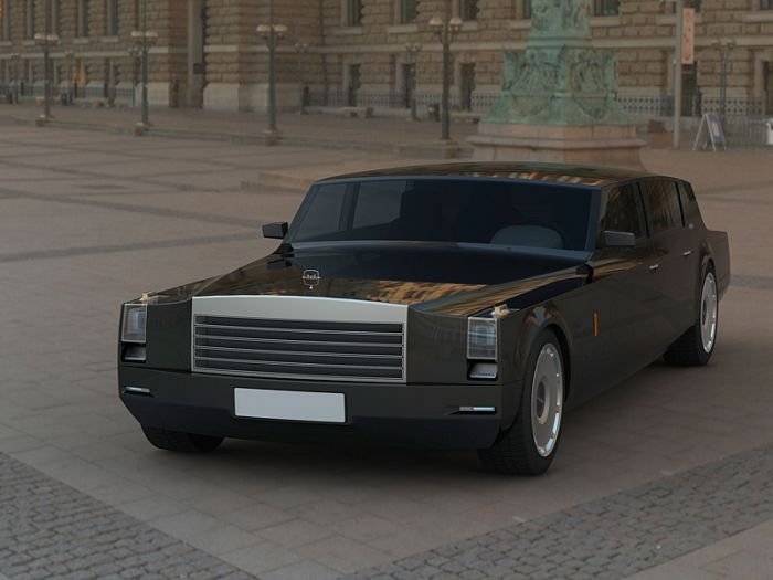 President limousine concept by ZIL