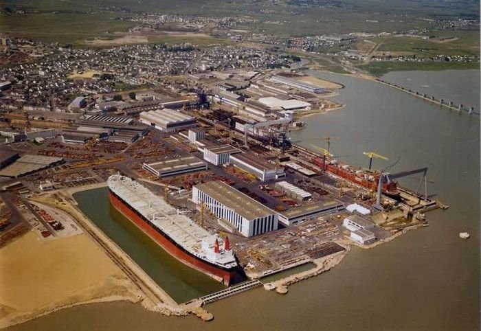 construction of the batillus-class supertanker