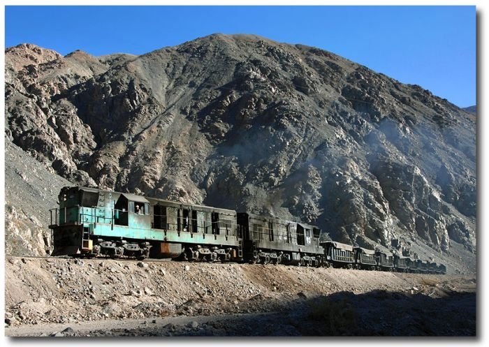 Ferronor Potrerillos - Llantas - Chañaral line, Chile