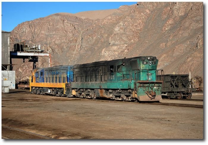 Ferronor Potrerillos - Llantas - Chañaral line, Chile