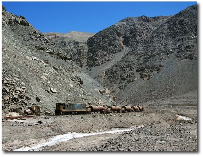 Ferronor Potrerillos - Llantas - Chañaral line, Chile