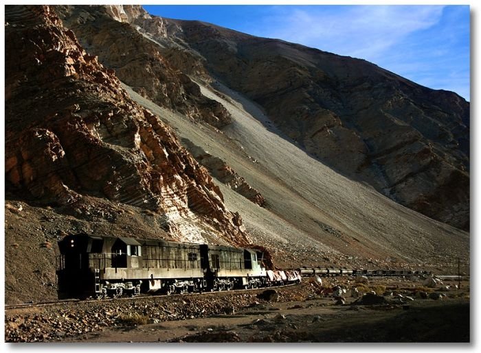 Ferronor Potrerillos - Llantas - Chañaral line, Chile