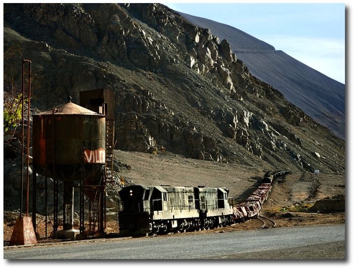 Ferronor Potrerillos - Llantas - Chañaral line, Chile