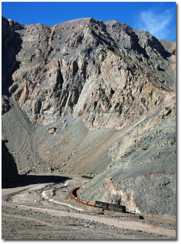 Ferronor Potrerillos - Llantas - Chañaral line, Chile