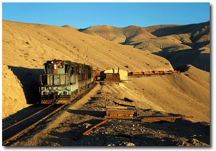 Ferronor Potrerillos - Llantas - Chañaral line, Chile