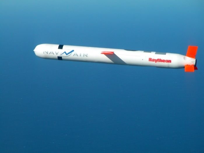 tomahawk missile in action