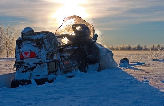 snowmobile vehicle