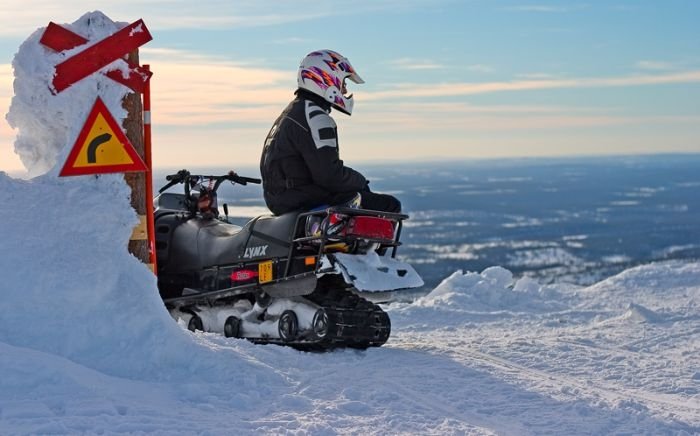 snowmobile vehicle