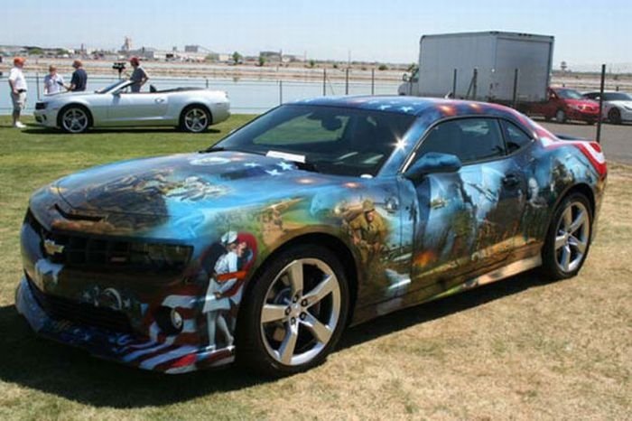 Airbrushed Camaro 5, Phoenix, Arizona, United States