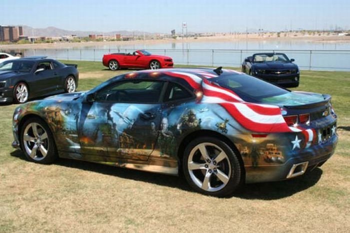 Airbrushed Camaro 5, Phoenix, Arizona, United States