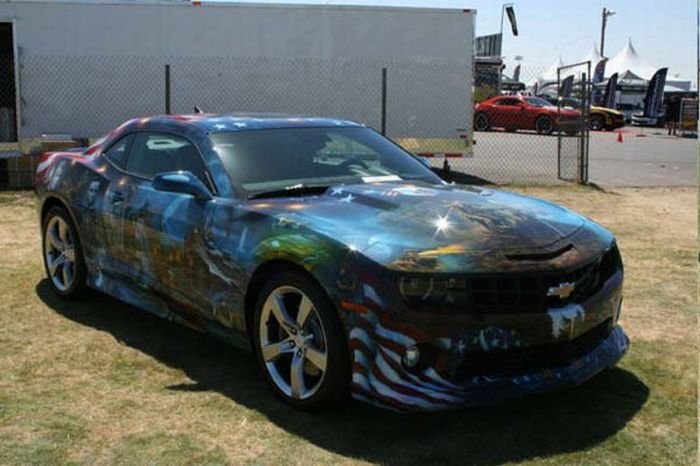 Airbrushed Camaro 5, Phoenix, Arizona, United States