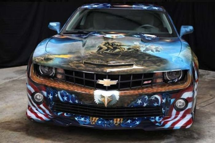 Airbrushed Camaro 5, Phoenix, Arizona, United States