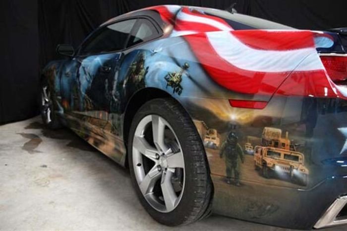 Airbrushed Camaro 5, Phoenix, Arizona, United States