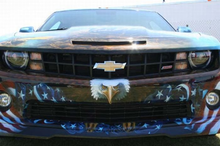 Airbrushed Camaro 5, Phoenix, Arizona, United States