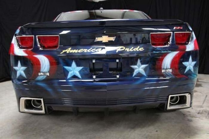 Airbrushed Camaro 5, Phoenix, Arizona, United States