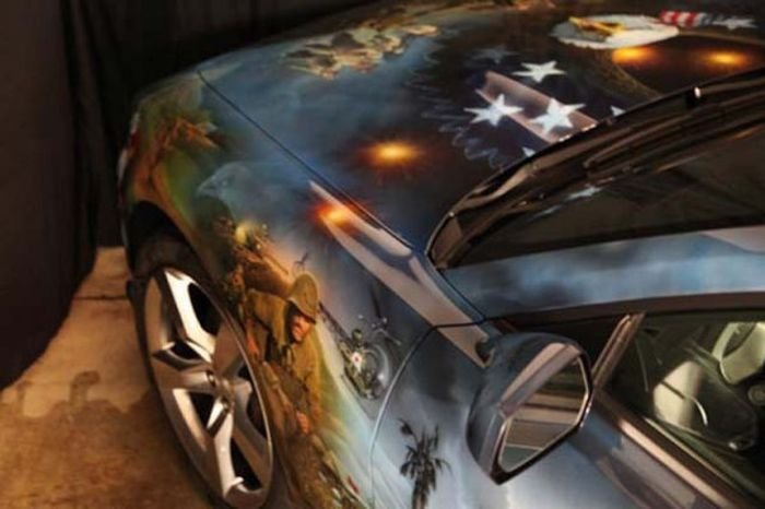 Airbrushed Camaro 5, Phoenix, Arizona, United States