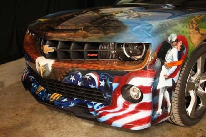 Airbrushed Camaro 5, Phoenix, Arizona, United States