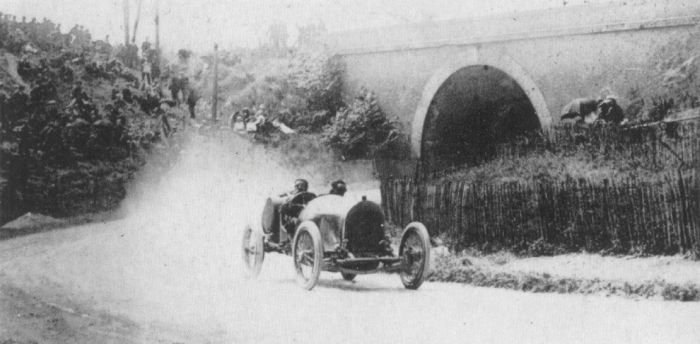 antique retro racing car
