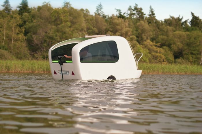 amphibious trailer
