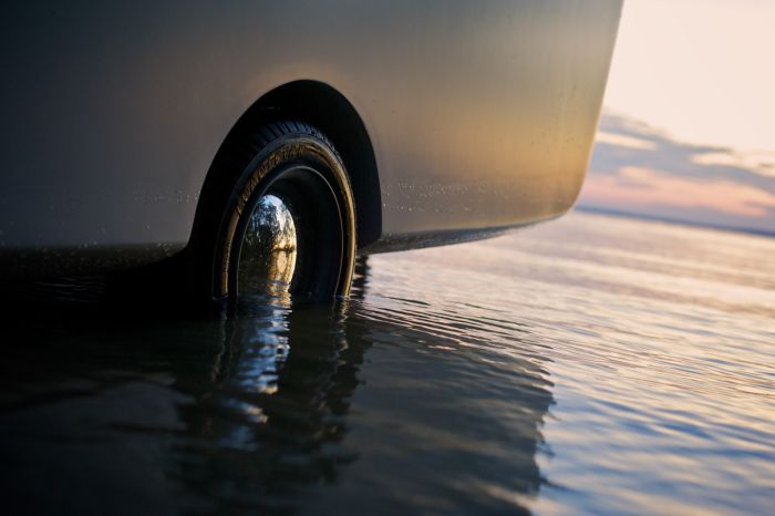 amphibious trailer