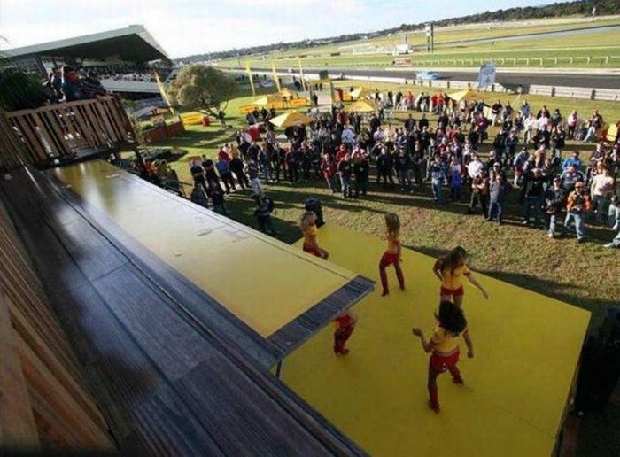 XXXX Gold retreat on tour, Party truck, Australia