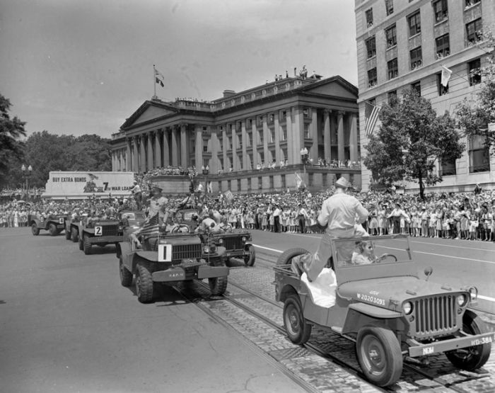 US Army Jeep at war