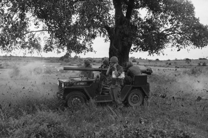 US Army Jeep at war