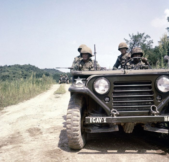 US Army Jeep at war