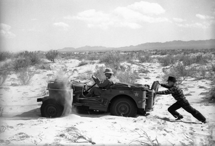 US Army Jeep at war